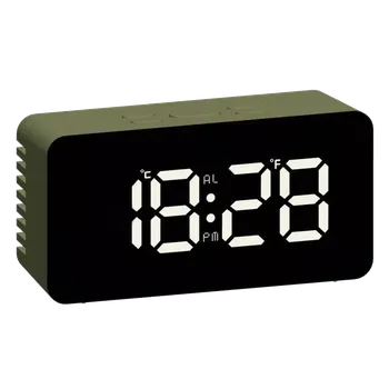 Budík JVD Digitální budík do sítě s bílými LED svítícími čísly JVD SB3658.6 (SENZOR STMÍVÁNÍ)