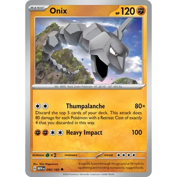 Sběratelská karetní hra Onix MEW 095/165 - reverse holo