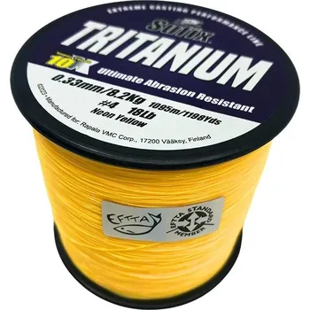 Sufix Vasec SUF Tritanium 1095m/0,33mm/18lb Neon Yellow