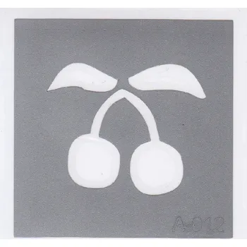 Odstranitelné tetování Šablona pro třpytivé tetování A012