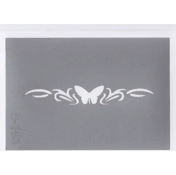 Odstranitelné tetování Šablona pro třpytivé tetování B153