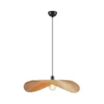 Markslöjd 108677 - Lustr na lanku RAYO 1xE27/40W/230V béžová/bambus (bazar)