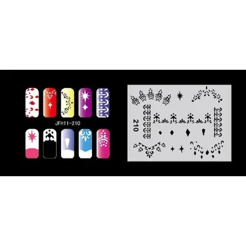 Šablona na nehty (airbrush nail art) JFH11-210