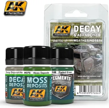 AK Interactive - Decay and Abandoned Weathering Set