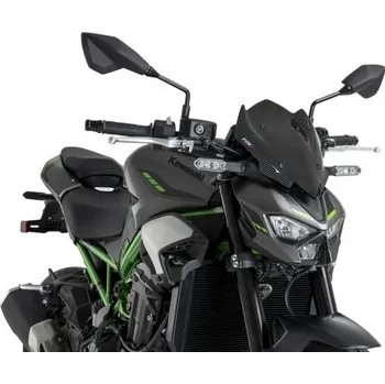Motodíl Plexi štít Puig NG SPORT 22439C Carbon Kawasaki Z900/Z900 SE (25)