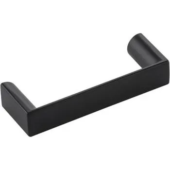 Nábytkové kování Úchytka Club, rozteč 64 mm, šířka 72 mm, zinkový tlakový odlitek, černá mat