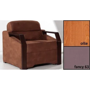 Křeslo Meblar Křeslo Classic (Fancy 63, olše) - SKLADEM 1 ks