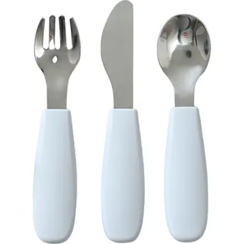 dětská jídelní sada Jack o Juno dětská souprava příboru šedá