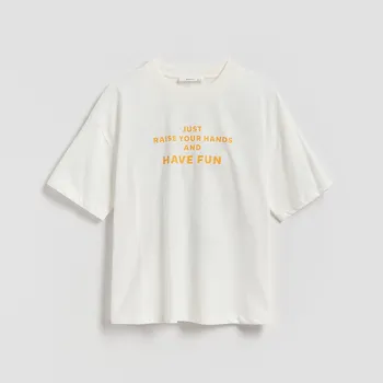 Chlapecké tričko Reserved - Tričko s potiskem - krémová - 283GS-01X - 283GS-01X-128