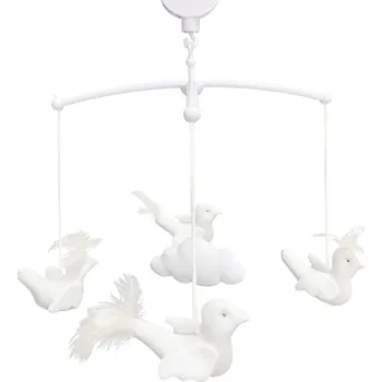 Kolotoč nad postýlku Caramella hrací kolotoč s ptáky ze slonoviny