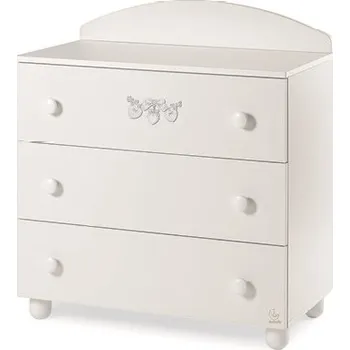 Komoda Italbaby dětská komoda Romantic bílá