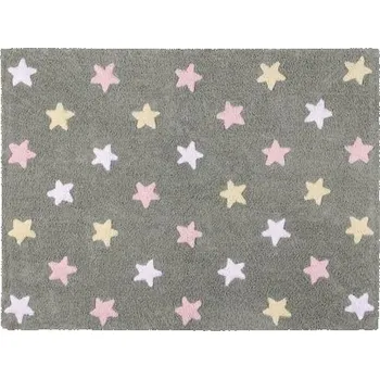 Koberec Lorena Canals bavlněný koberec Stars Tricolor růžový