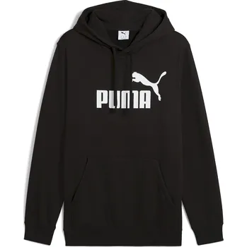 Pánské oblečení Pánská mikina Puma ESS No. 1 Logo Hoodie FL Velikost: L / Barva: černá
