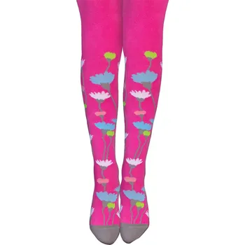 Dívčí oblečení Dívčí punčocháče GATTA KYTIČKY růžové Velikost: 92-98