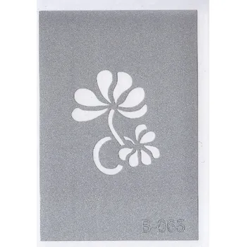 Odstranitelné tetování Šablona pro třpytivé tetování B065