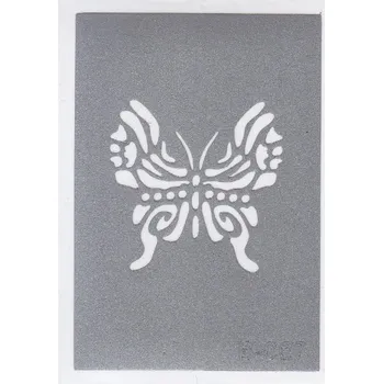 Odstranitelné tetování Šablona pro třpytivé tetování B067