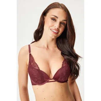Dámské spodní prádlo Podprsenka Lyra Satin vyztužená Plunge