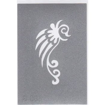 Odstranitelné tetování Šablona pro třpytivé tetování B096