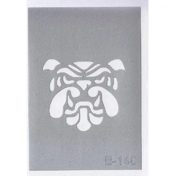 Odstranitelné tetování Šablona pro třpytivé tetování B140