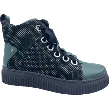 Dámské polobotky Dámská zimní obuv Hilby 1274 zelená Velikost: 37 (EU)