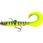 Westin Gumová Nástraha Bullteez Curltail R2F Sinking Tiger Perch Délka: 16cm, Hmotnost: 35g, Počet kusů: 1ks