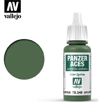 Modelářská barva Vallejo - Panzer Aces 70348 - Splinter Strips 17 ml.