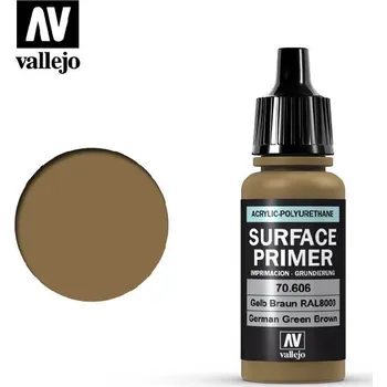 Modelářská barva Vallejo - Surface Primer 70606 Ger. Green Brown 17 ml.