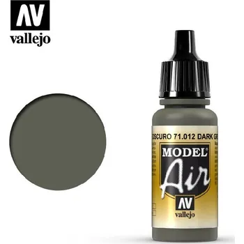 Modelářská barva Vallejo - Model Air 71012 Dark Green 17 ml.