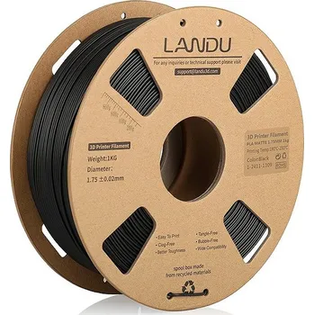 Příslušenství k 3D tiskárně Landu PLA Matte Black 1kg