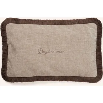 Povlak na polštářek Pad Ozdobný Povlak Na Polštář Desire, béžová / tmavě hnědá