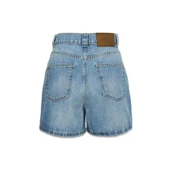 Dámské kraťasy La Mania Džínové šortky CARLINE Modrá Classic Fit 36