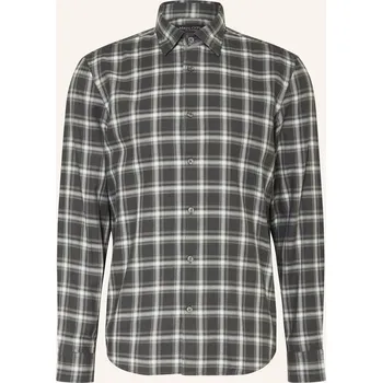 Pánská košile Marc O'polo Pánská Košile Regular Fit, tmavě šedá / bílá, 48