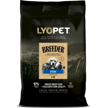 Krmivo pro psa LYOPET Breeder Dog Adult Fish Balení: 4kg