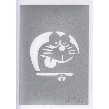 Odstranitelné tetování Šablona pro třpytivé tetování B133