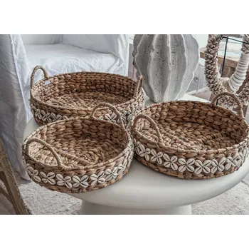 Tác - ošatka s mušlemi PRŮMĚR: 26 cm