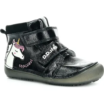 Dívčí obuv D.D.Step A063-52815BM Black celoroční kotníkové barefoot boty Velikost boty (EU): 26, Vnitřní délka boty: 160, Vnitřní šířka boty: 65