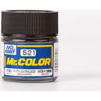 Modelářská barva Gunze - Mr.Color - C521 - NATO Teerschwarz - Černá 10ml