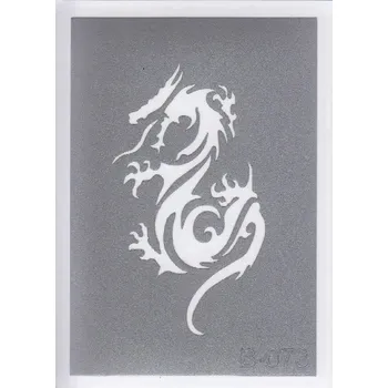 Tetování Šablona pro třpytivé tetování B073