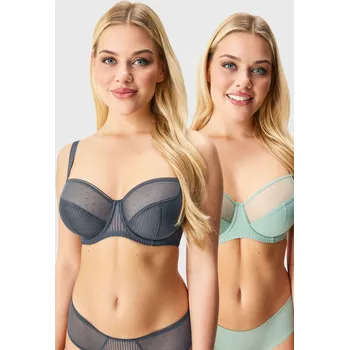 Dámské spodní prádlo 2PACK Podprsenka Madison nevyztužená