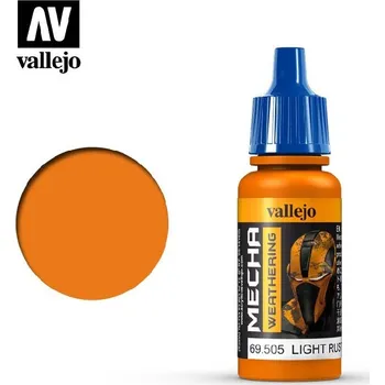 Modelářská barva Vallejo - Mecha Color 69505 Light Rust Wash 17 ml.