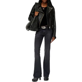 Dámské džíny DŽÍNY DIESEL 1969 D-EBBEY TROUSERS BLACK