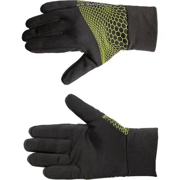 Módní doplněk dětské zimní rukavice Progress Coolio Gloves černá/limetka Velikost boty (EU): 7-8