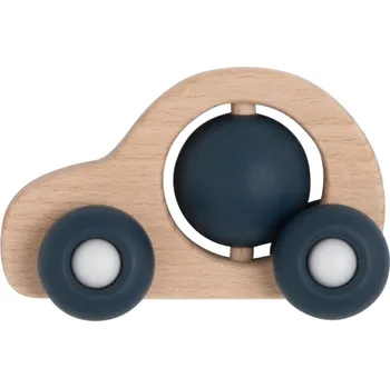 Hračka pro nejmenší Baby's only dřevěné autičko tmavě modré