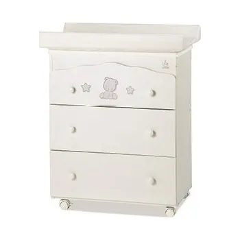 přebalovací pult a komoda Italbaby přebalovací pult s vaničkou Pop Star Dekorace: Šedá