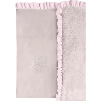 deka Caramella Pastel Chic plyšová dětská deka béžová