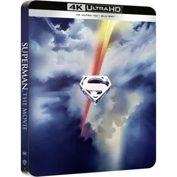 Blu-ray film Superman (1978) - 4K Ultra HD Blu-ray + Blu-ray Steelbook (bez CZ)