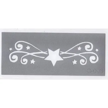 Tetování Šablona pro třpytivé tetování C005