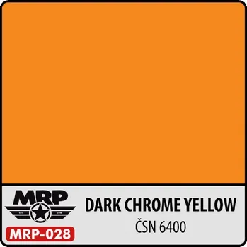 Modelářská barva MR.Paint 028 Dark Chrome Yellow ČSN 6400 30ml