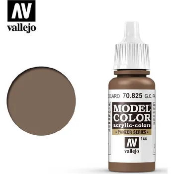Modelářská barva Vallejo - Model Color 144 German Cam. Pale Brown 17 ml. 70825