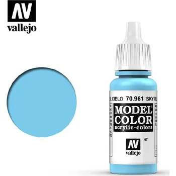 Modelářská barva Vallejo - Model Color 67 Sky Blue 17 ml. 70961